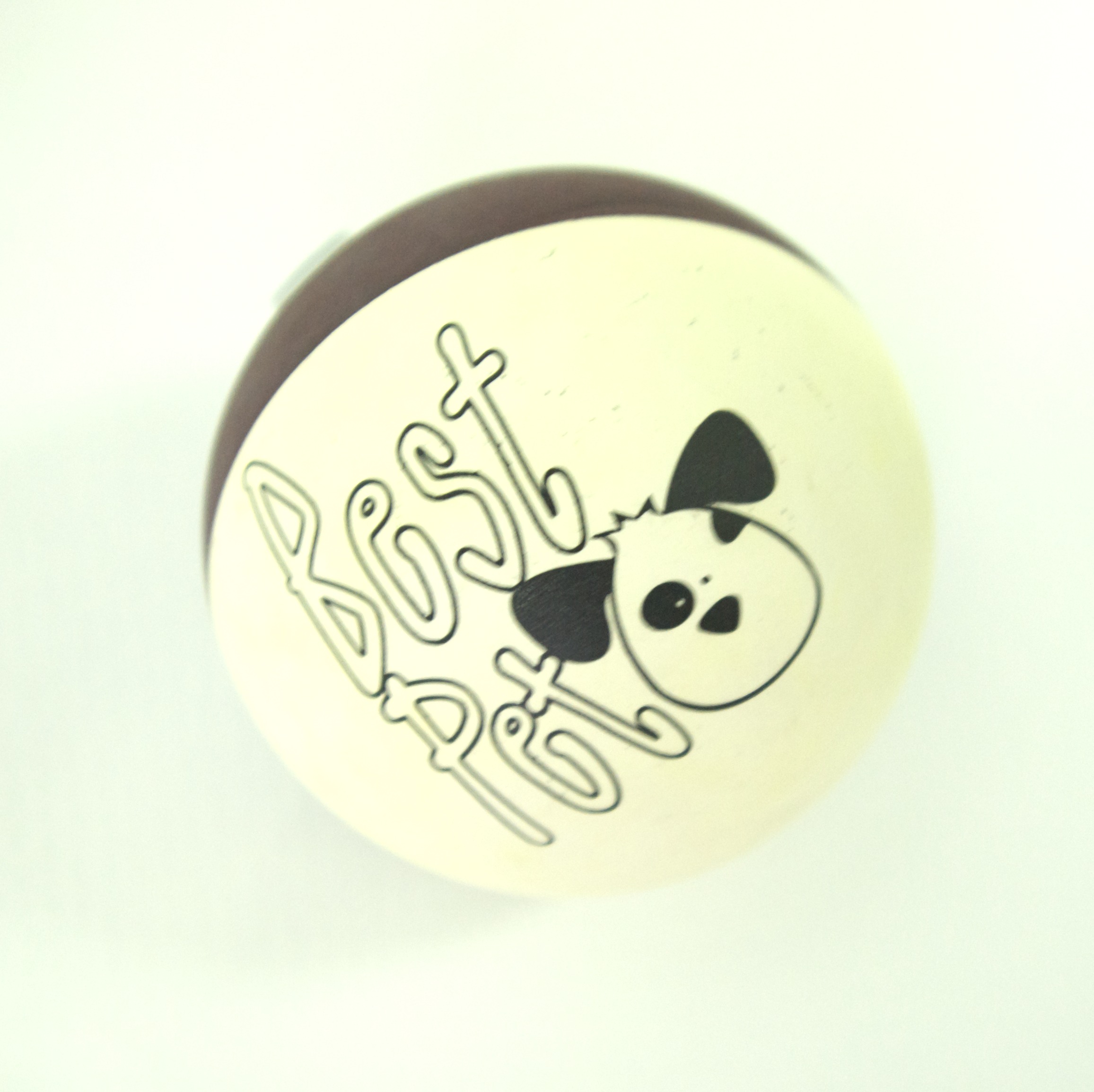 Dog ball rubber pet toy