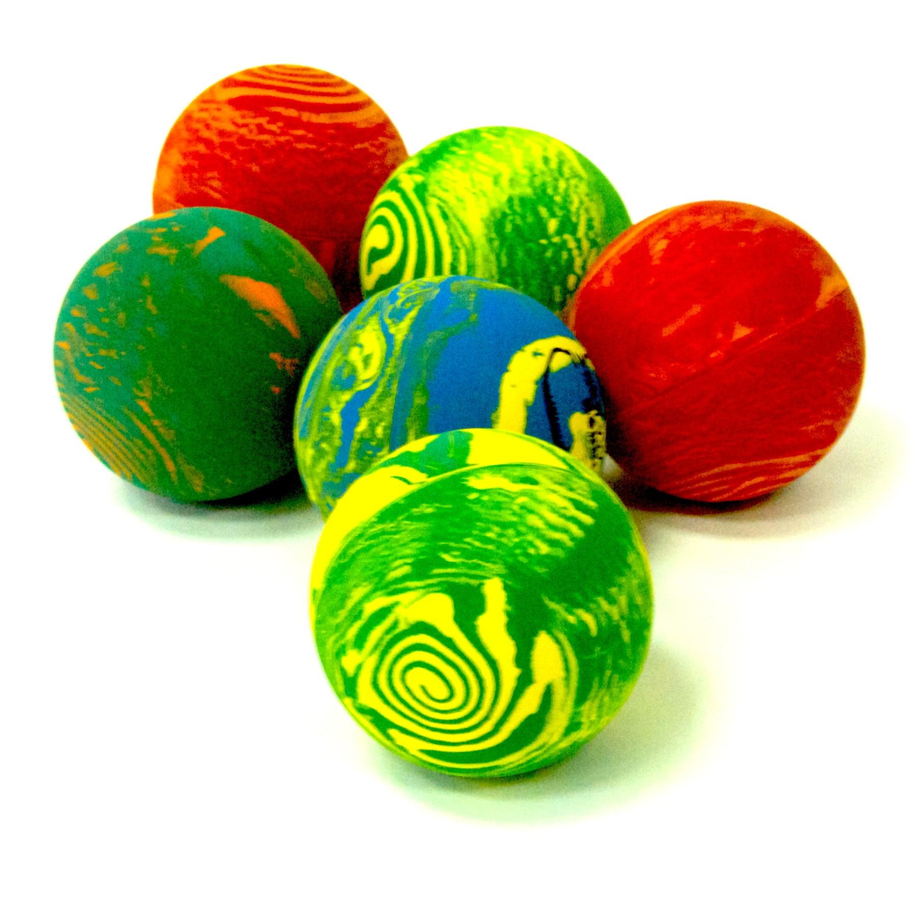 Rainbow pattern ball